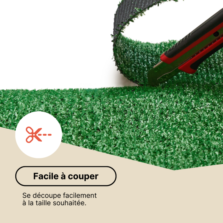 Gazon Synthétique Taifo Vert 6mm