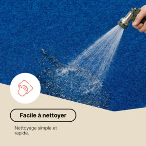 Gazon Synthétique Garden Bleu 7mm