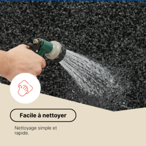 Gazon Artificielle Garden Anthracite 7mm