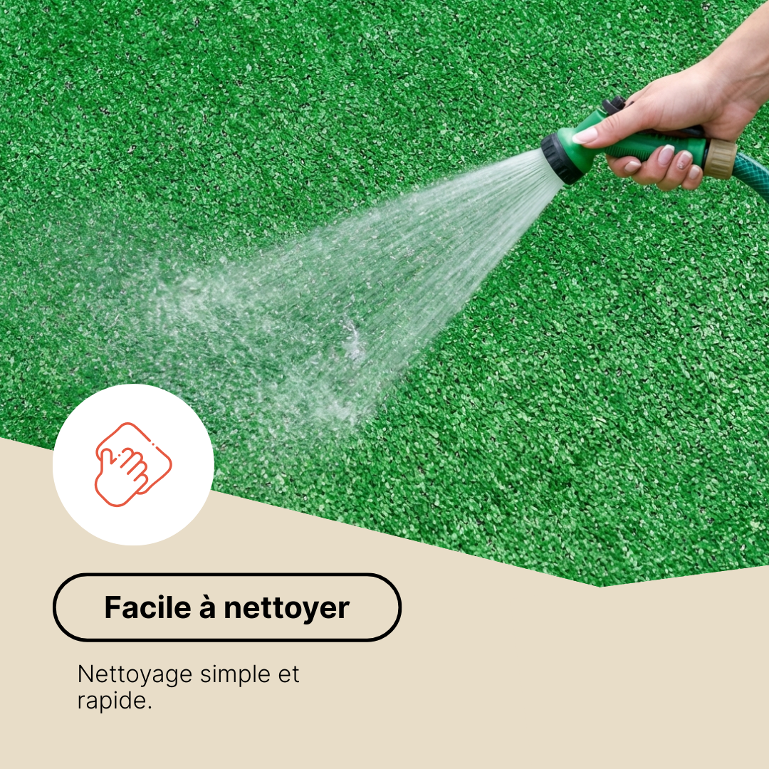 Gazon Synthétique Taifo Vert 6mm