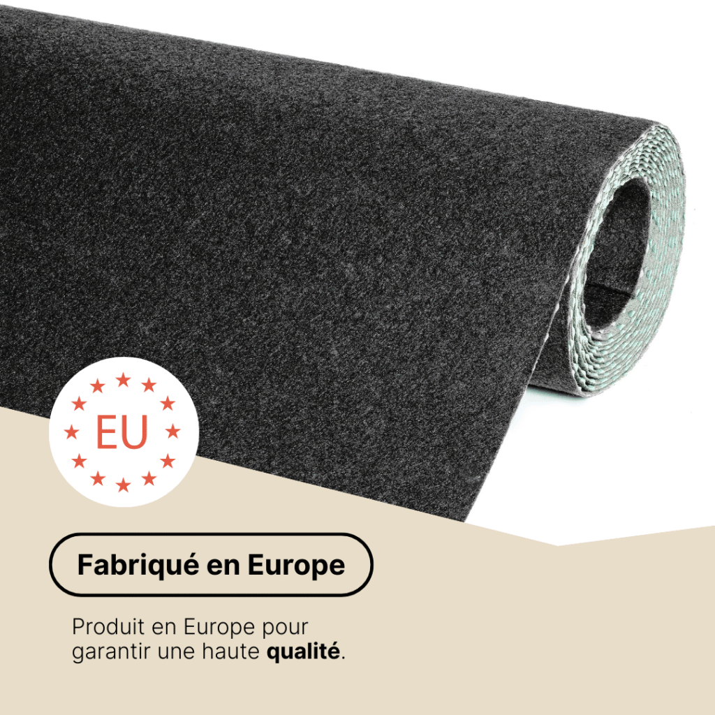 Gazon Synthétique Pemba Gris 4mm