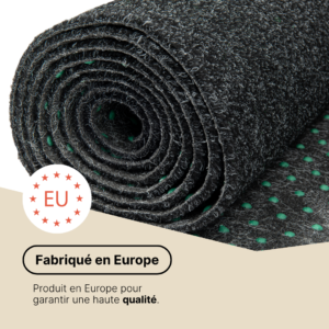 Gazon Artificielle Garden Anthracite 7mm