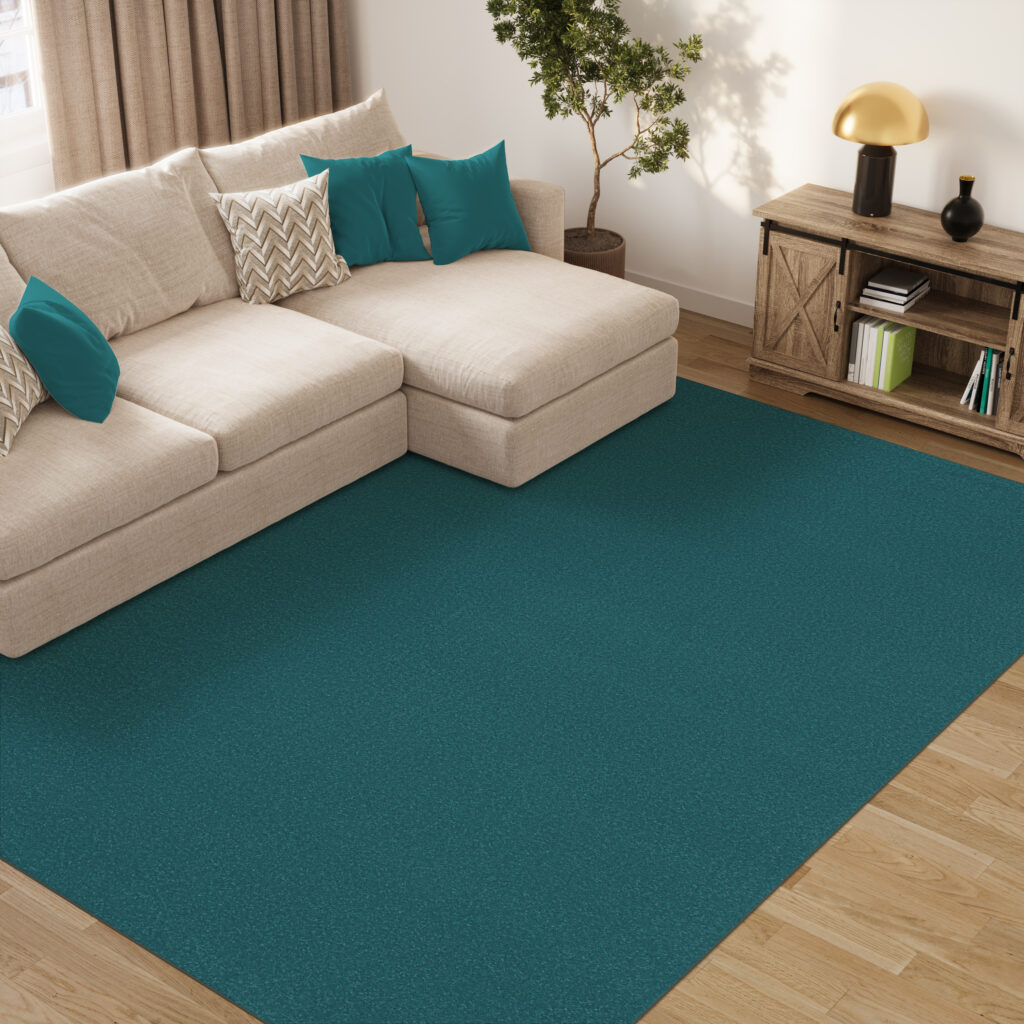 Tapis Mono Intérieur Extérieur Bleu