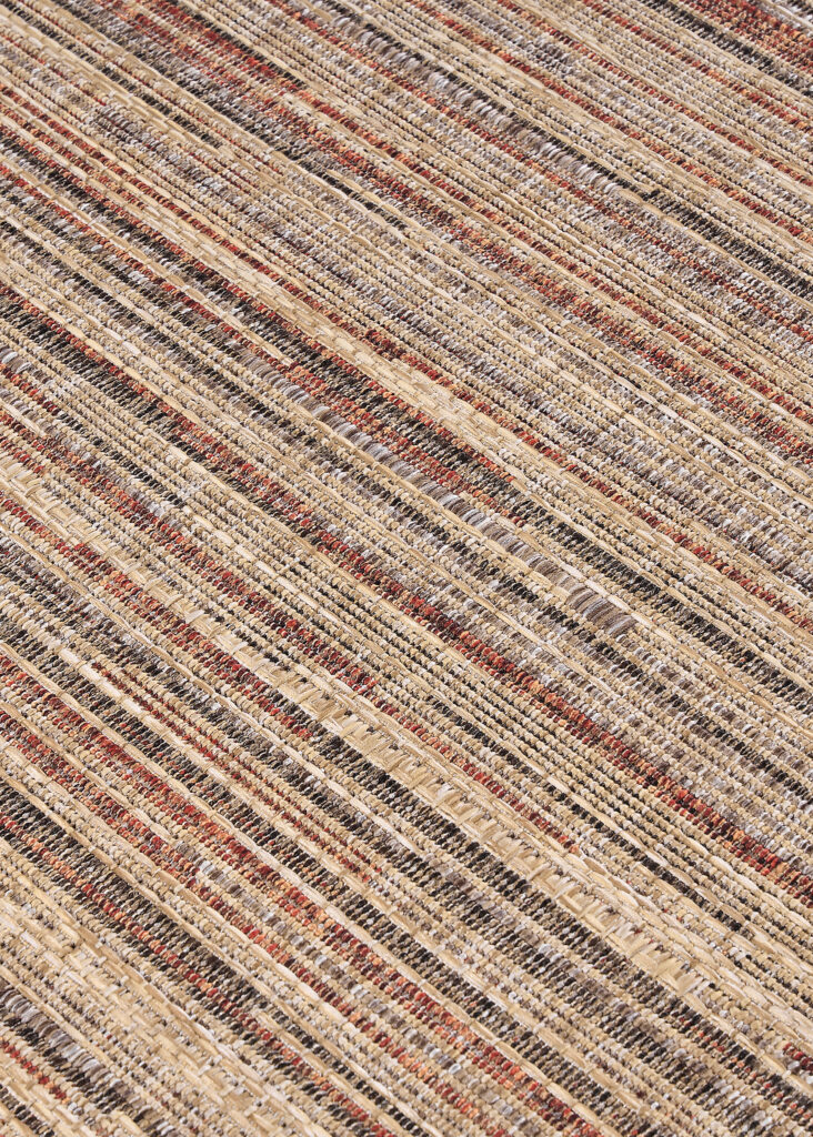 Tapis d'extérieur Yucana Beige Marron Rayures