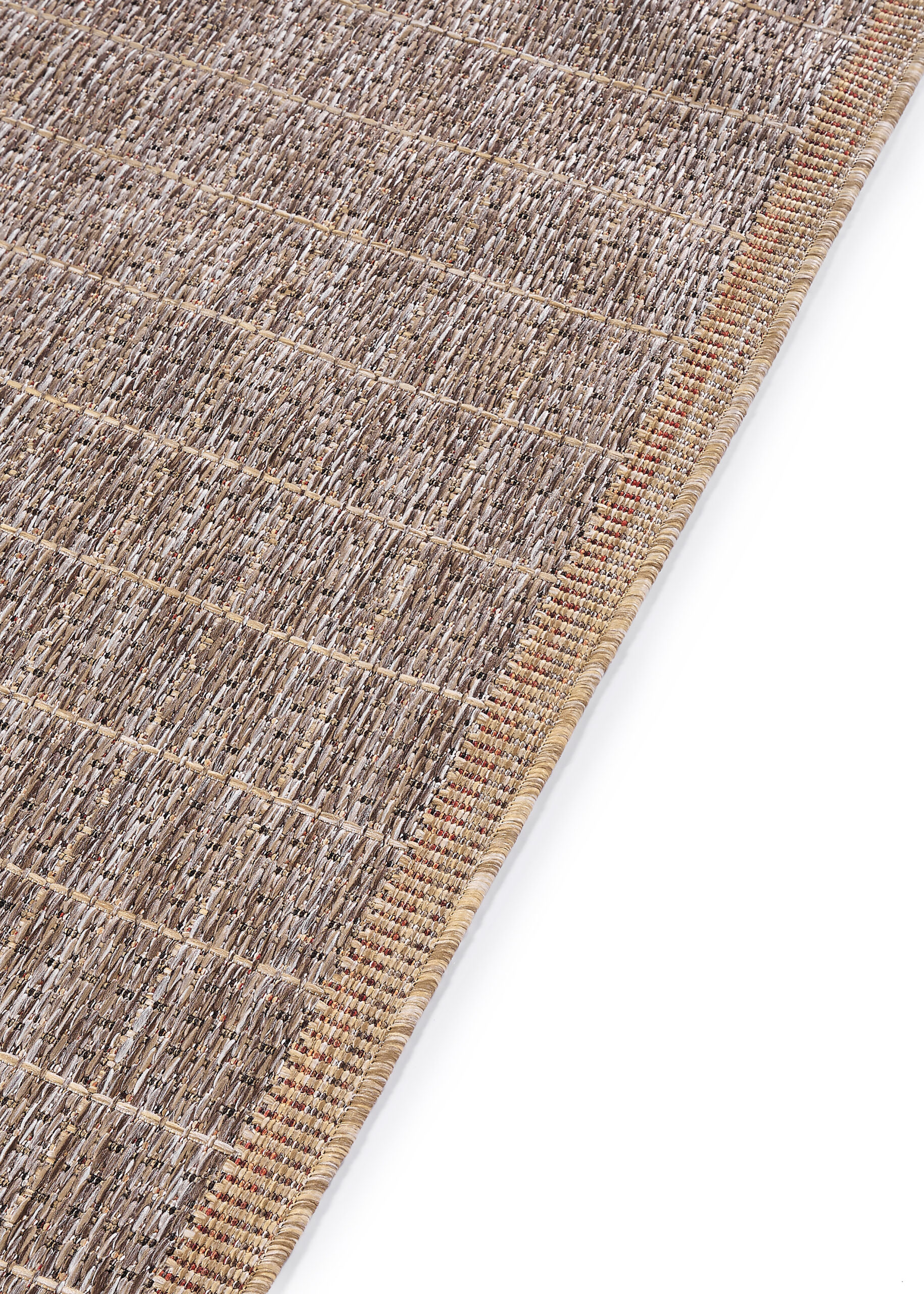 Tapis d'extérieur Yucana Marron Beige Cadre