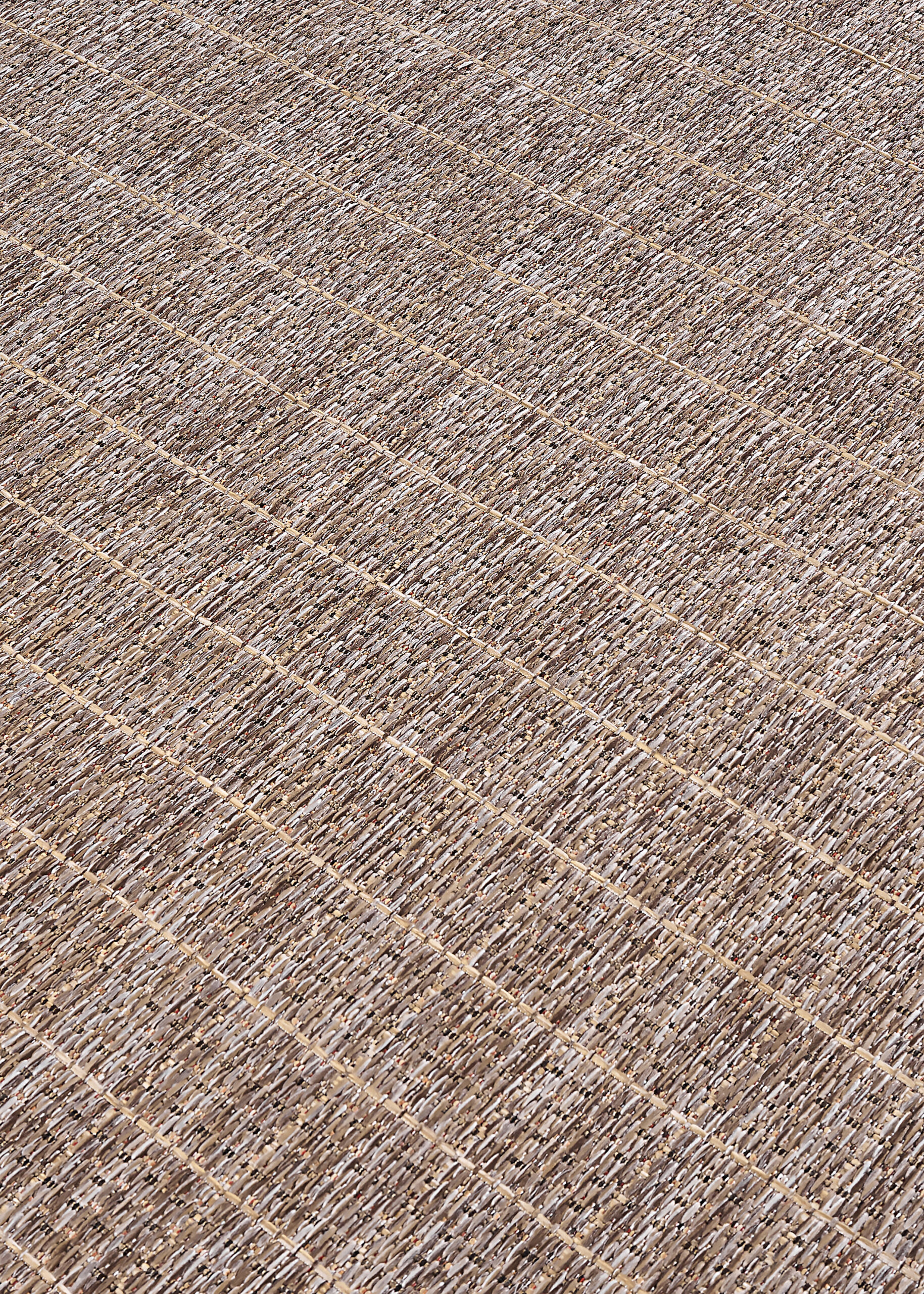 Tapis d'extérieur Yucana Marron Beige Cadre