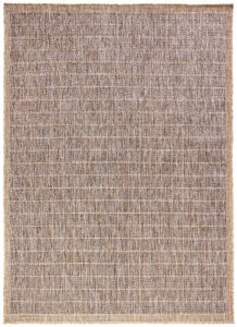 Tapis d'extérieur Yucana Marron Beige Cadre