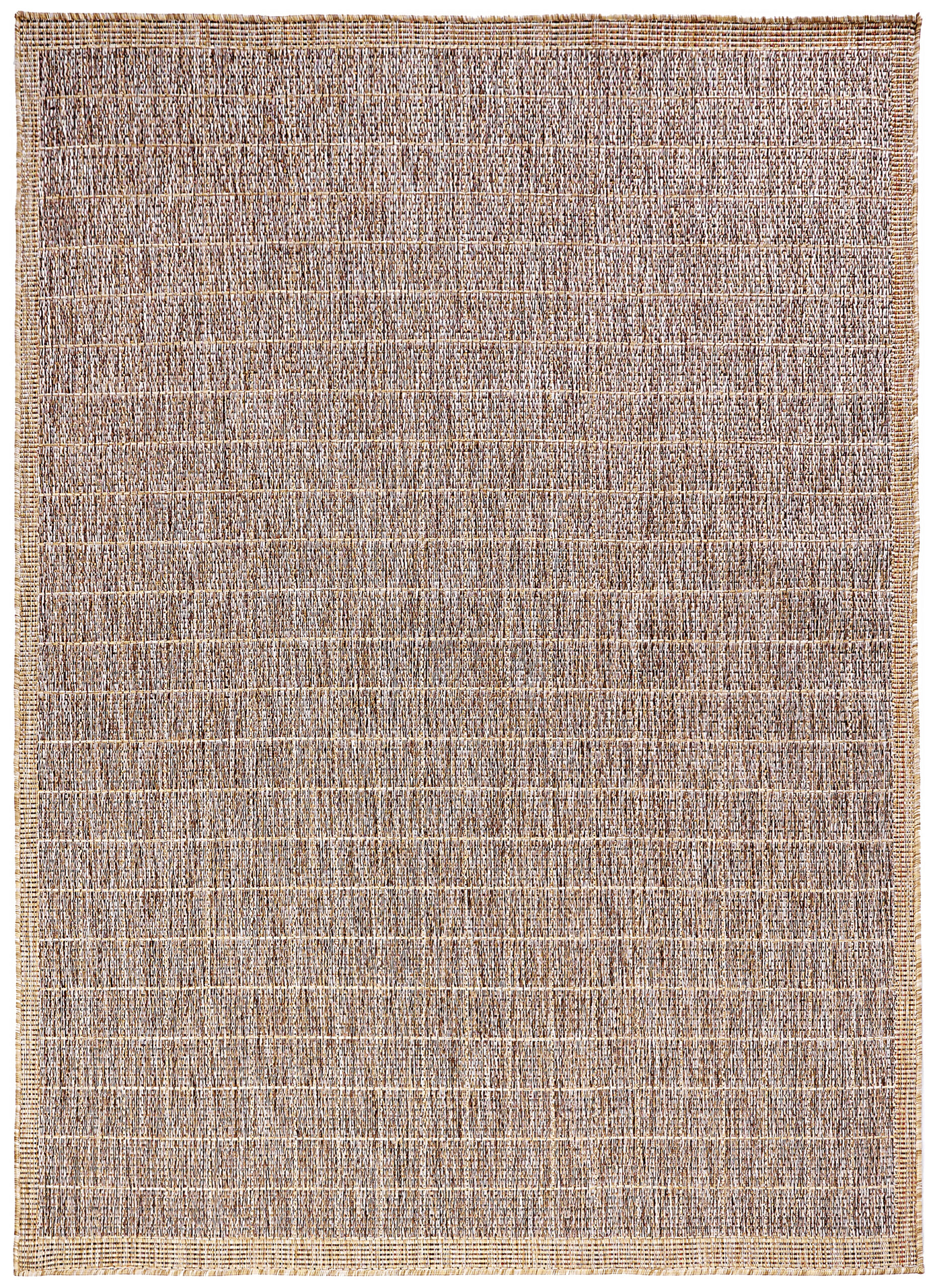 Tapis d'extérieur Yucana Marron Beige Cadre