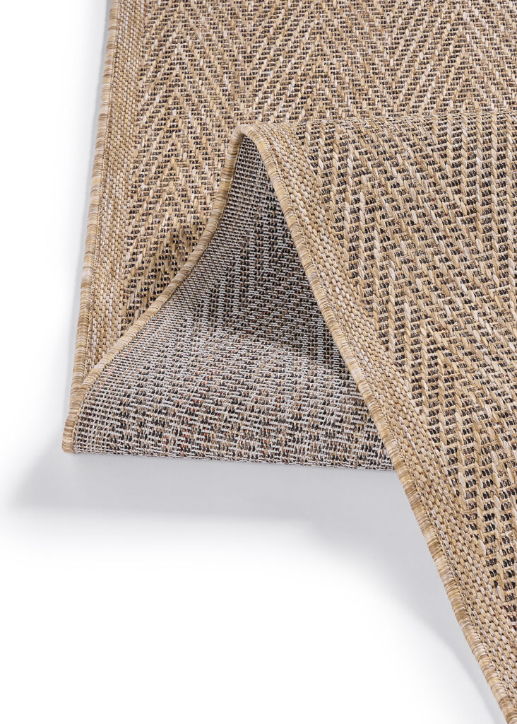 Tapis d'extérieur Yucana Beige Rayures