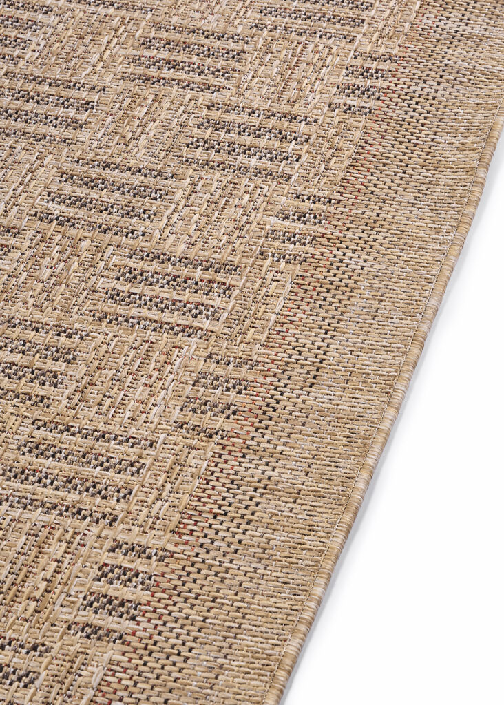 Tapis d'extérieur Yucana Beige Carreaux