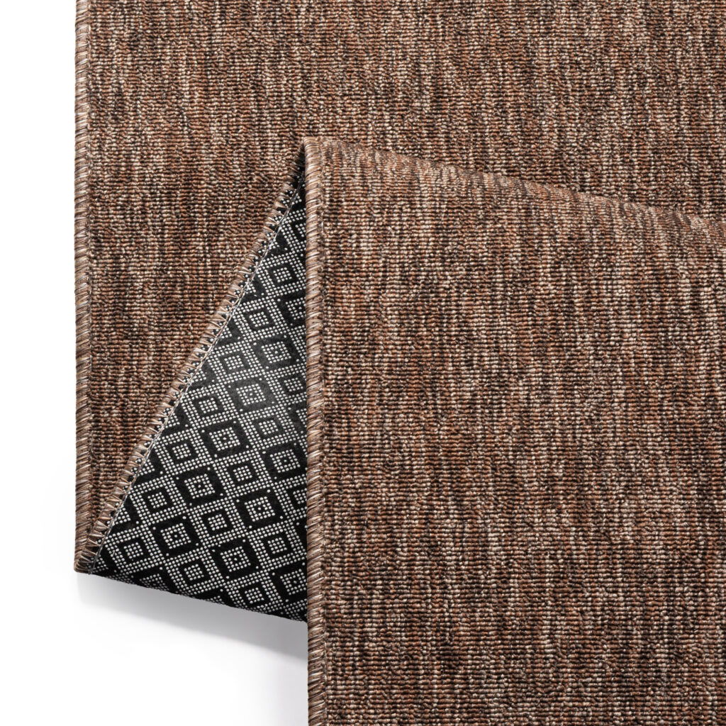 Tapis Nizza Brun Mélange Antidérapant