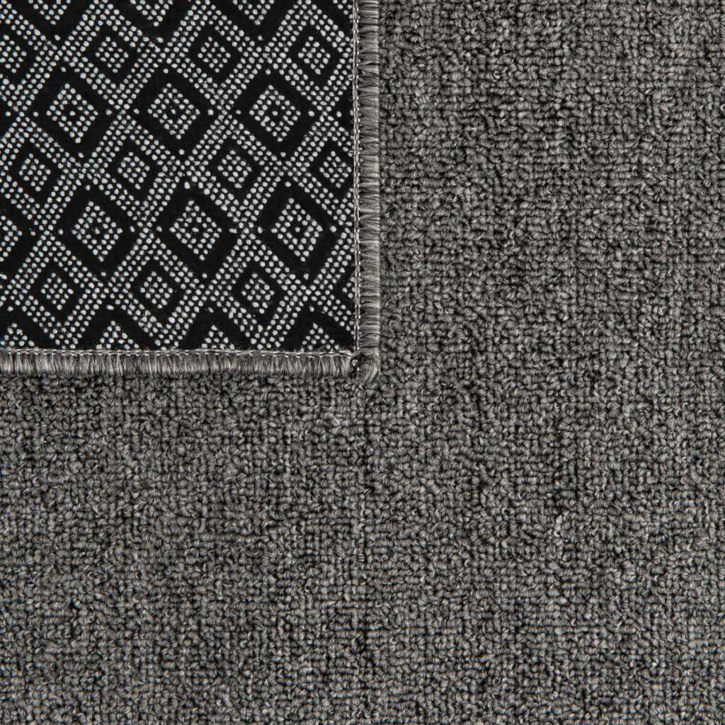 Tapis Nizza Gris Moderne Antidérapant