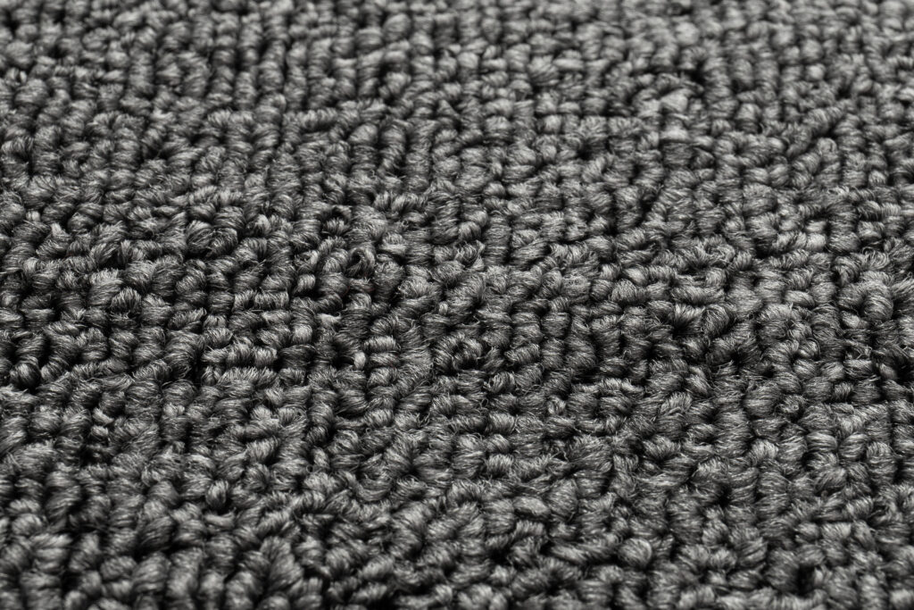 Tapis Nizza Rond Gris Moderne Antidérapant