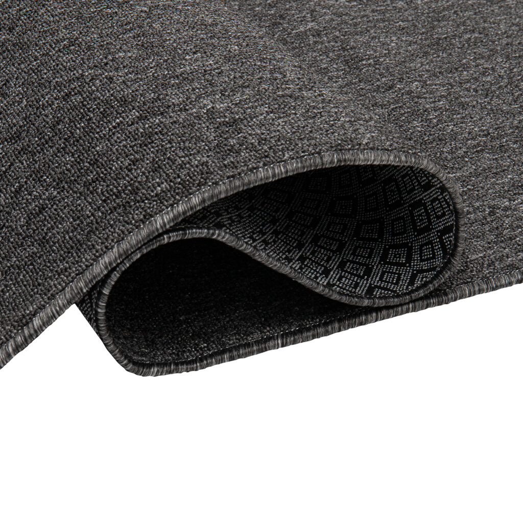 Tapis Nizza Anthracite Moderne Antidérapant