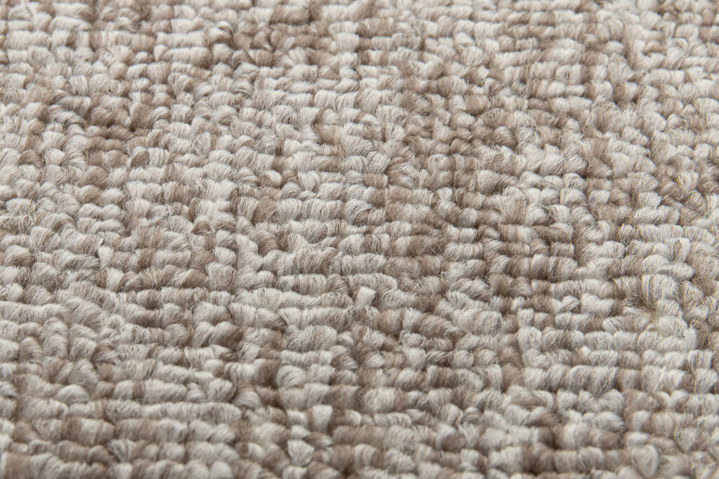 Tapis Nizza Rond Beige Clair Moderne Antidérapant