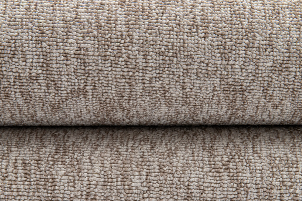 Tapis Nizza Rond Beige Clair Moderne Antidérapant