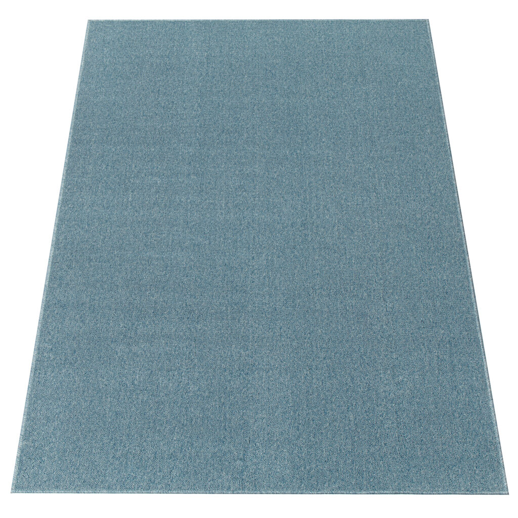 Tapis Nizza Bleu Moderne Antidérapant