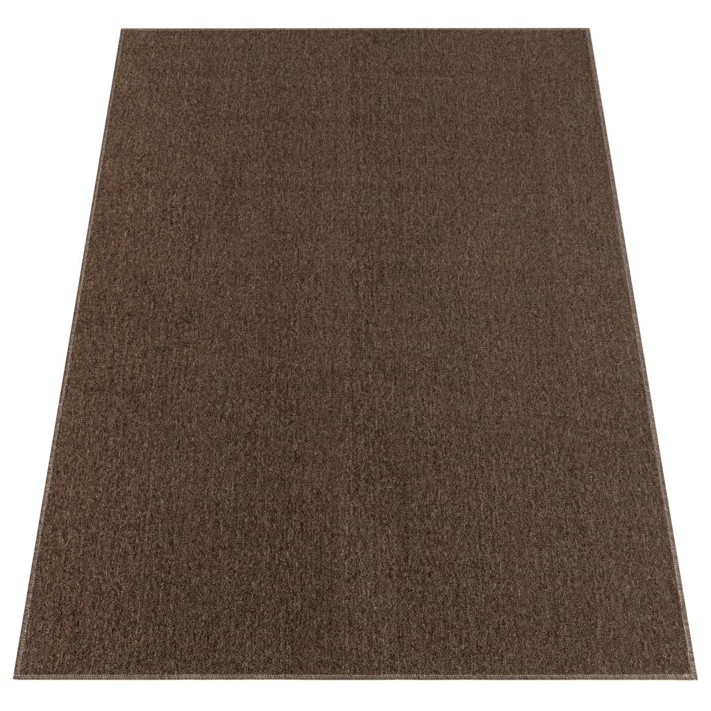 Tapis Nizza Marron Moderne Antidérapant