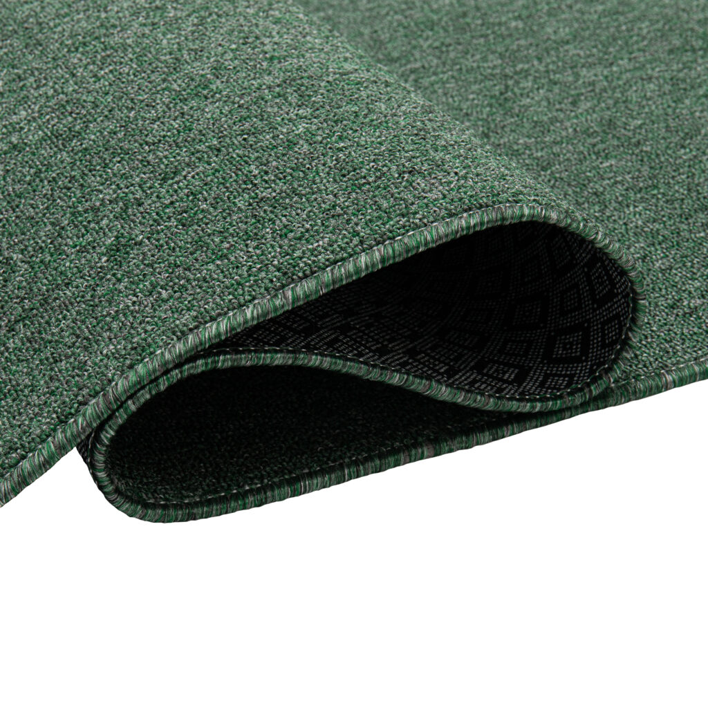 Tapis Nizza Vert Moderne Antidérapant
