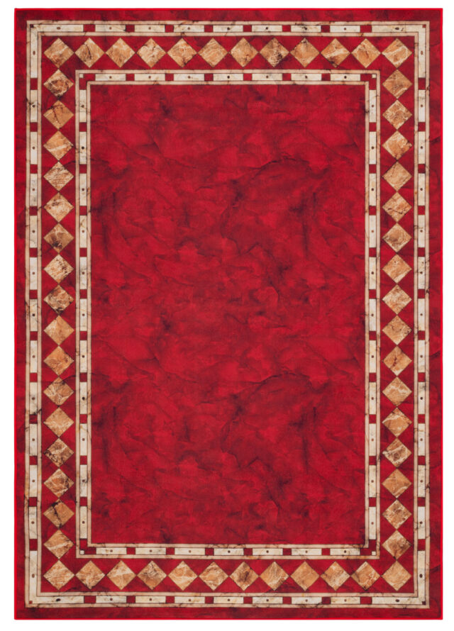 Tapis Nora Carmin Classique Antidérapant