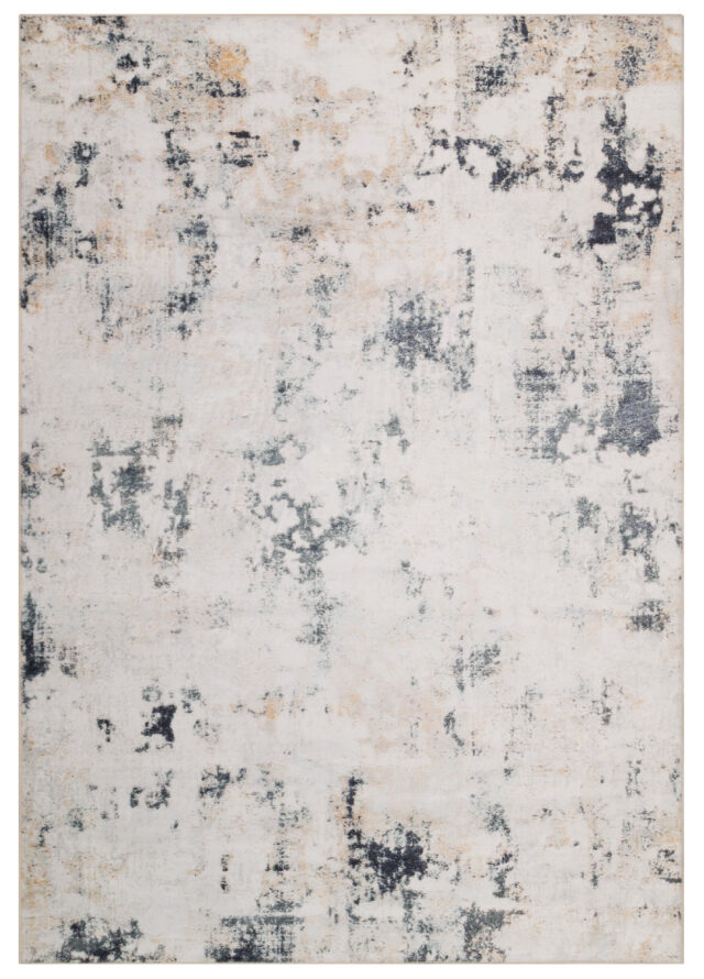 Tapis Ash Blanc Gris Beige Antidérapant