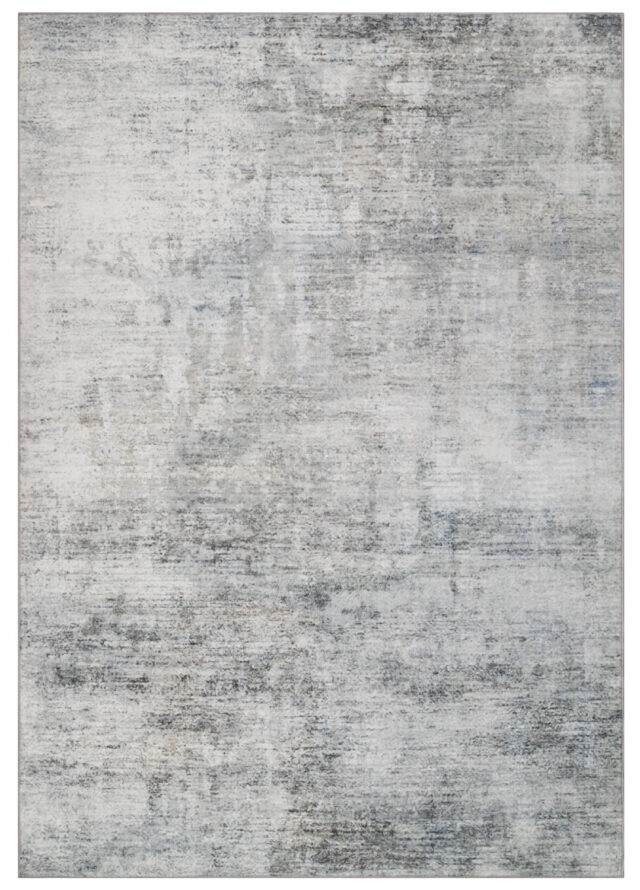 Tapis Ash Gris Foncé Mêlé Antidérapant