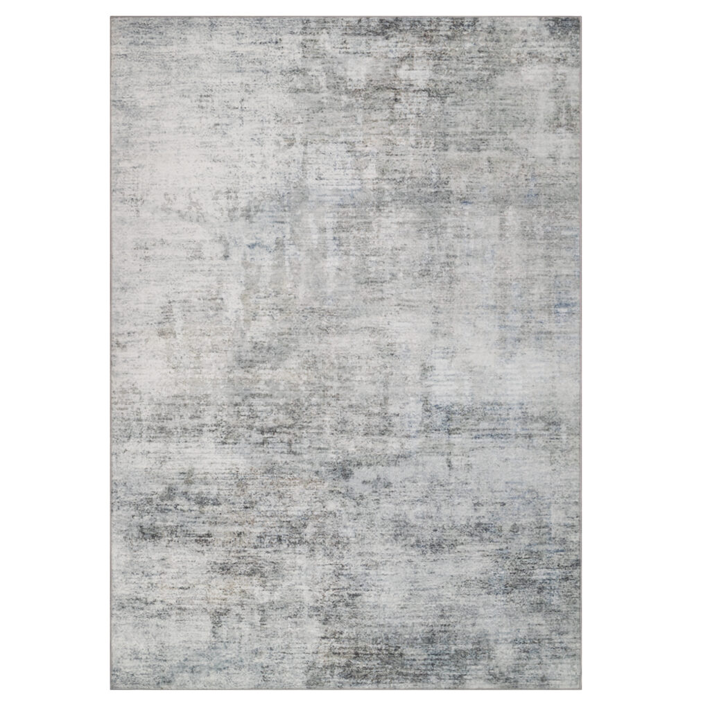 Tapis Ash Gris Foncé Mêlé Antidérapant