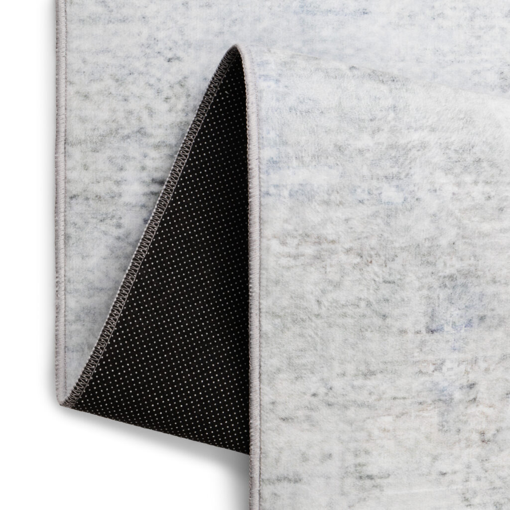Tapis Ash Gris Foncé Mêlé Antidérapant