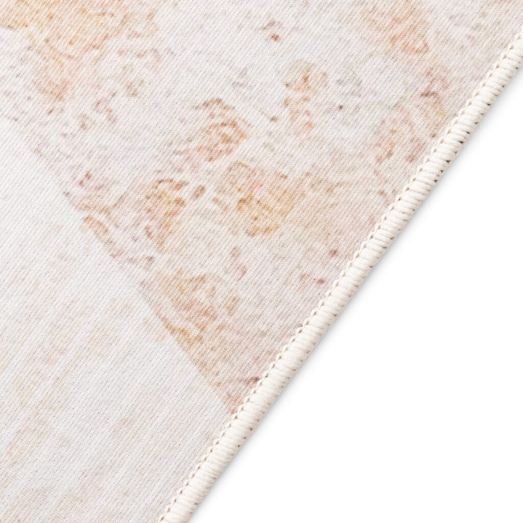 Tapis Nora Beige Gris Antidérapant