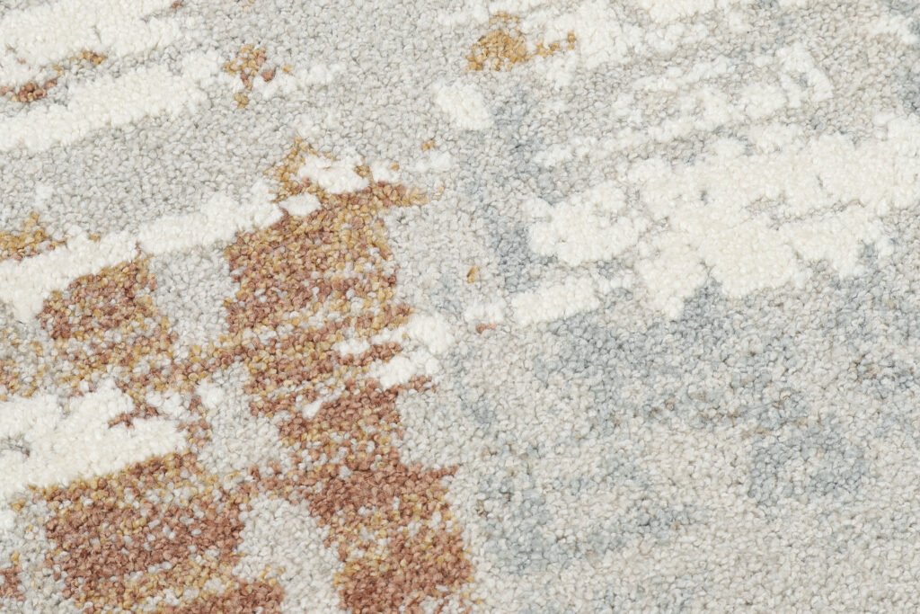 Tapis Trend Gris Rouille Abstrait