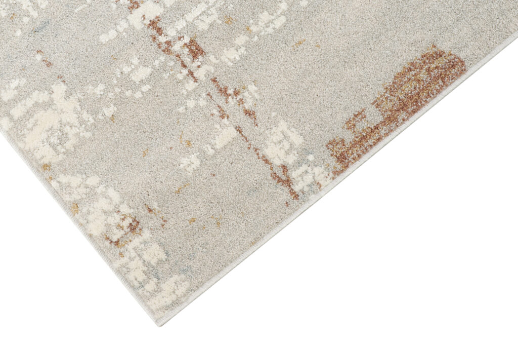 Tapis Trend Gris Rouille Abstrait
