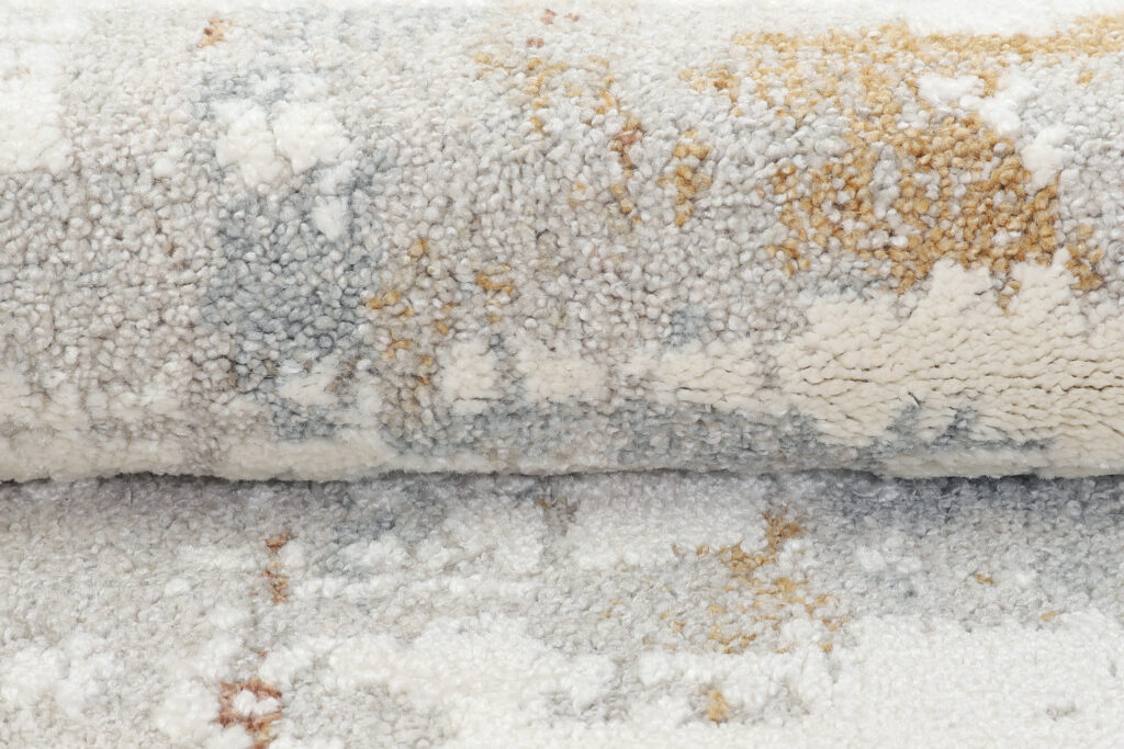 Tapis Trend Gris Rouille Abstrait