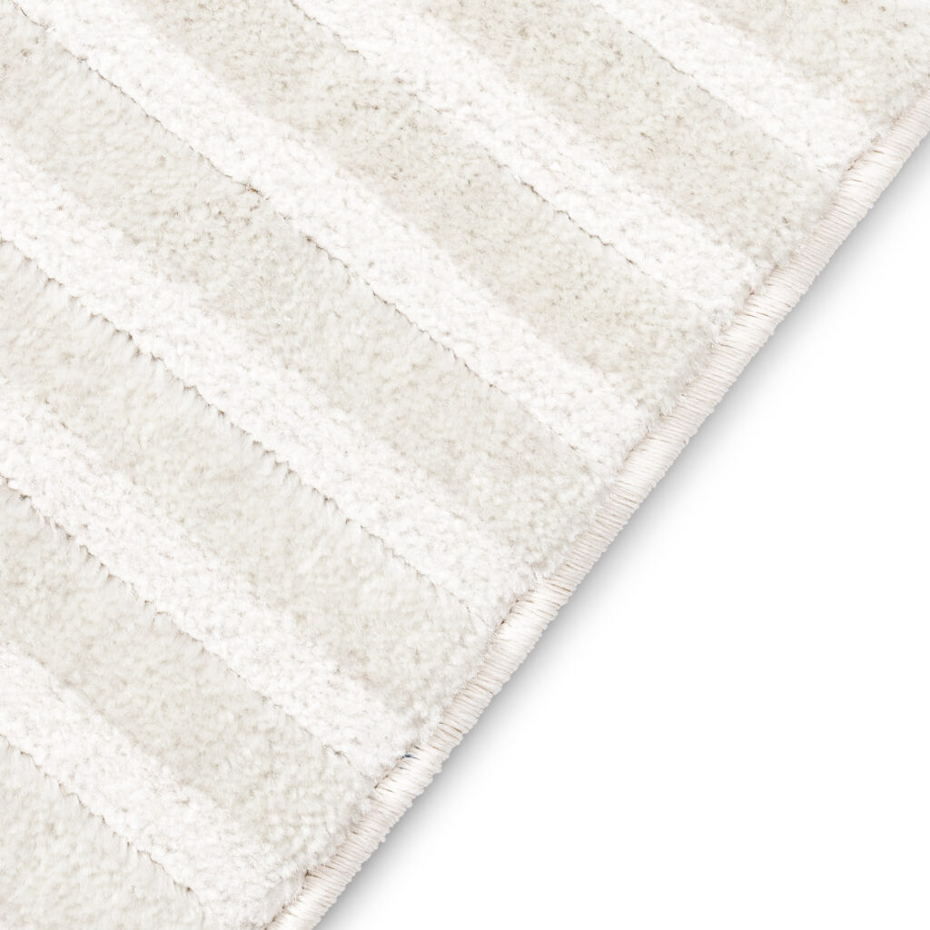Tapis Hygge Blanc Cassé Rayé