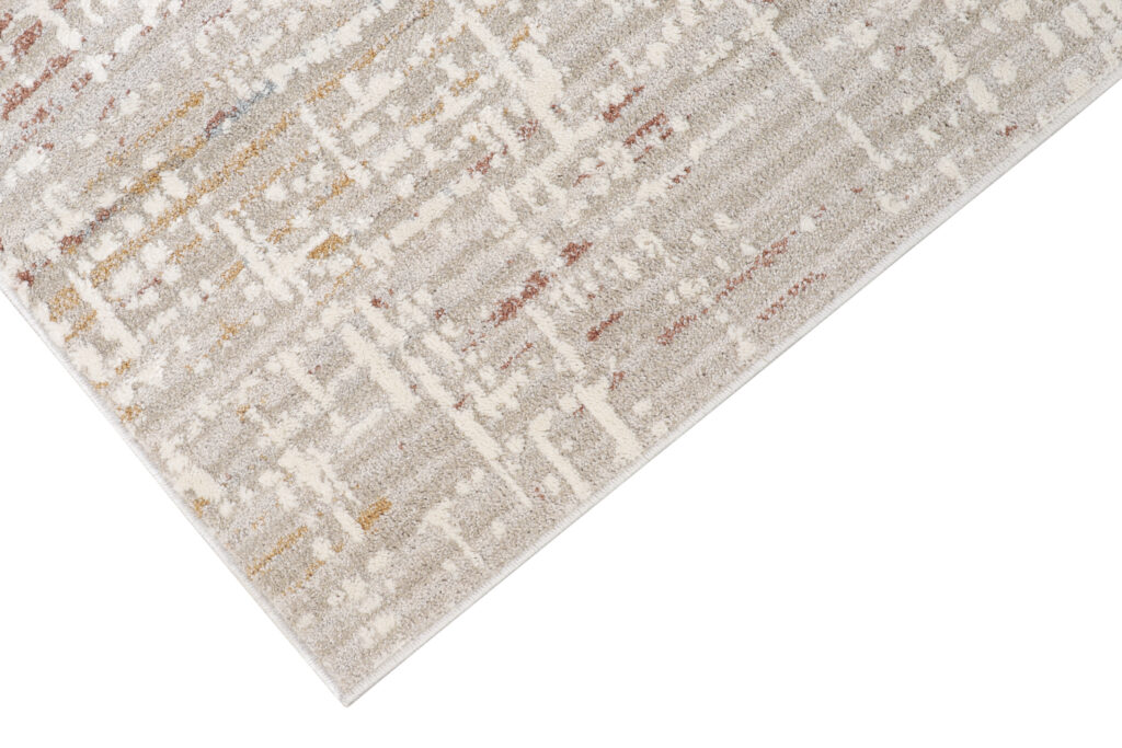 Tapis Trend Beige Rouille Moderne