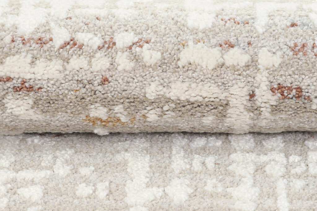 Tapis Trend Beige Rouille Moderne