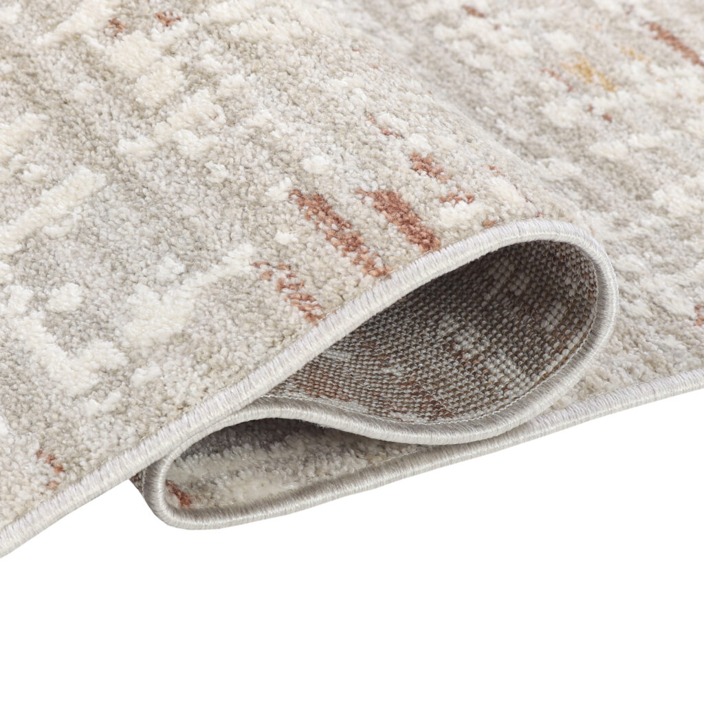 Tapis Trend Beige Rouille Moderne