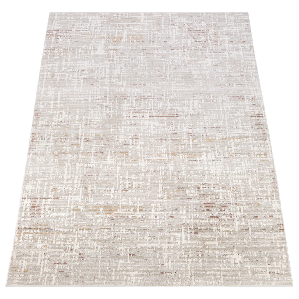 Tapis Trend Beige Rouille Moderne
