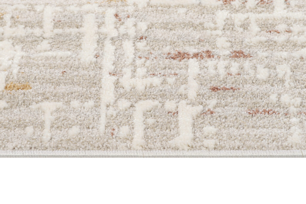 Tapis Trend Beige Rouille Moderne
