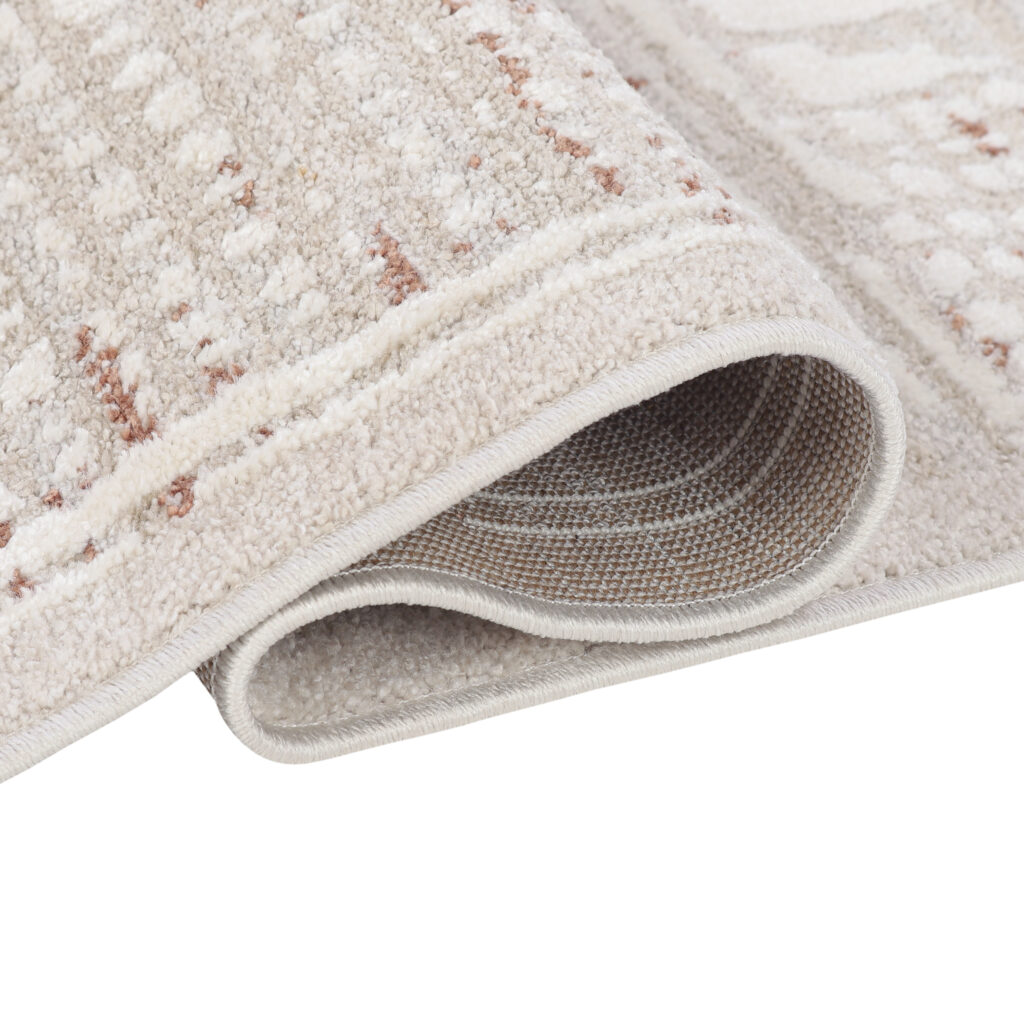 Tapis Trend Beige Multicolore Lignes