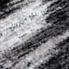 Tapis de Couloir Maya Gris Noir Abstrait