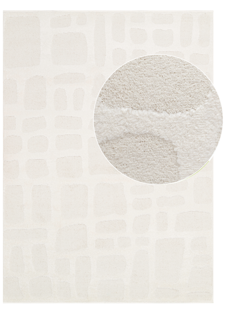 Tapis Terra Crème Pierres