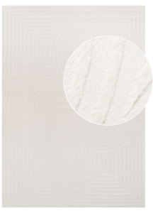 Tapis Hygge Blanc Cassé Moderne