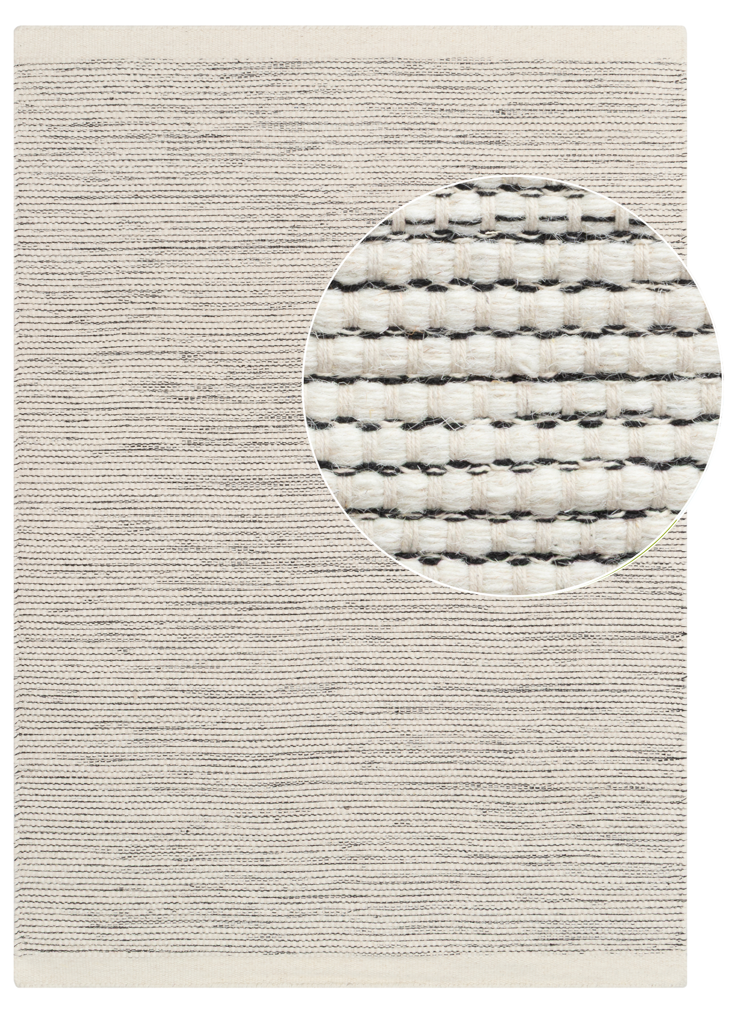 Tapis Laine Loni Beige
