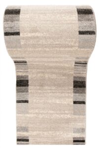 Tapis de couloir Sari Crème Beige Cadre