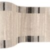 Tapis de couloir Sari Crème Beige Cadre