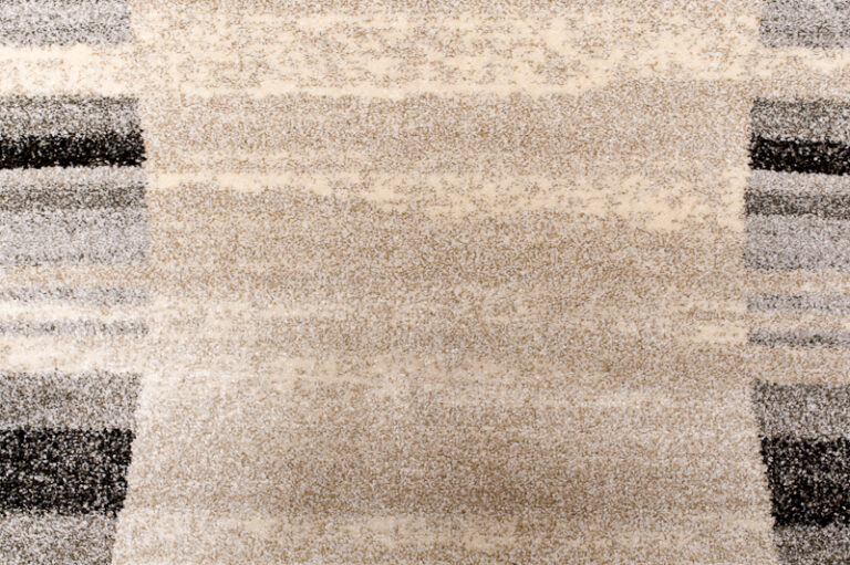 Tapis de couloir Sari Crème Beige Cadre