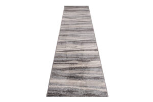 Tapis de couloir Sari Gris Rayures