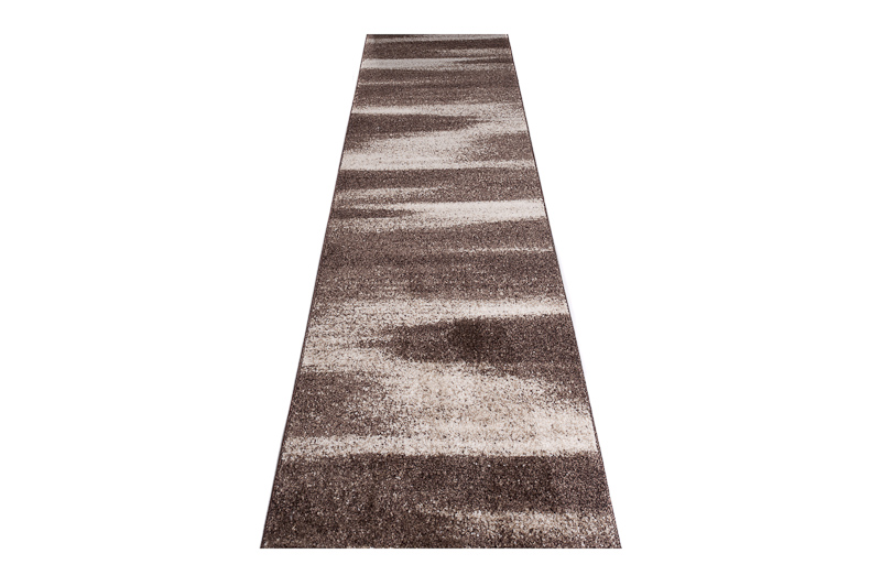 Tapis de couloir Sari Marron Abstrait
