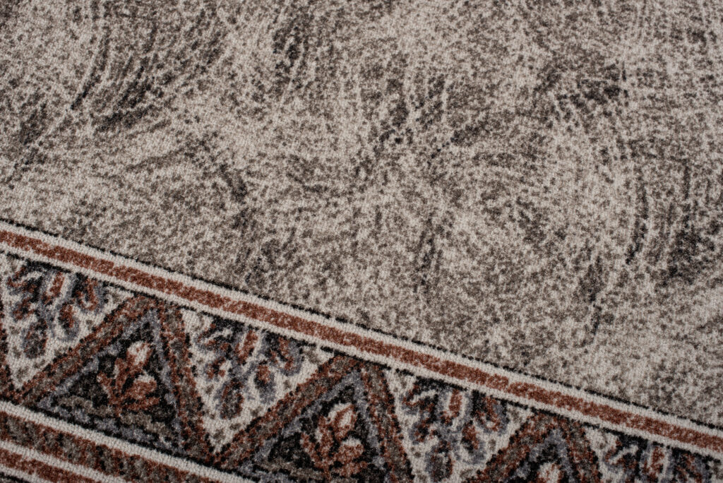 Tapis de couloir Antidérapant Gris Colombin Triangles