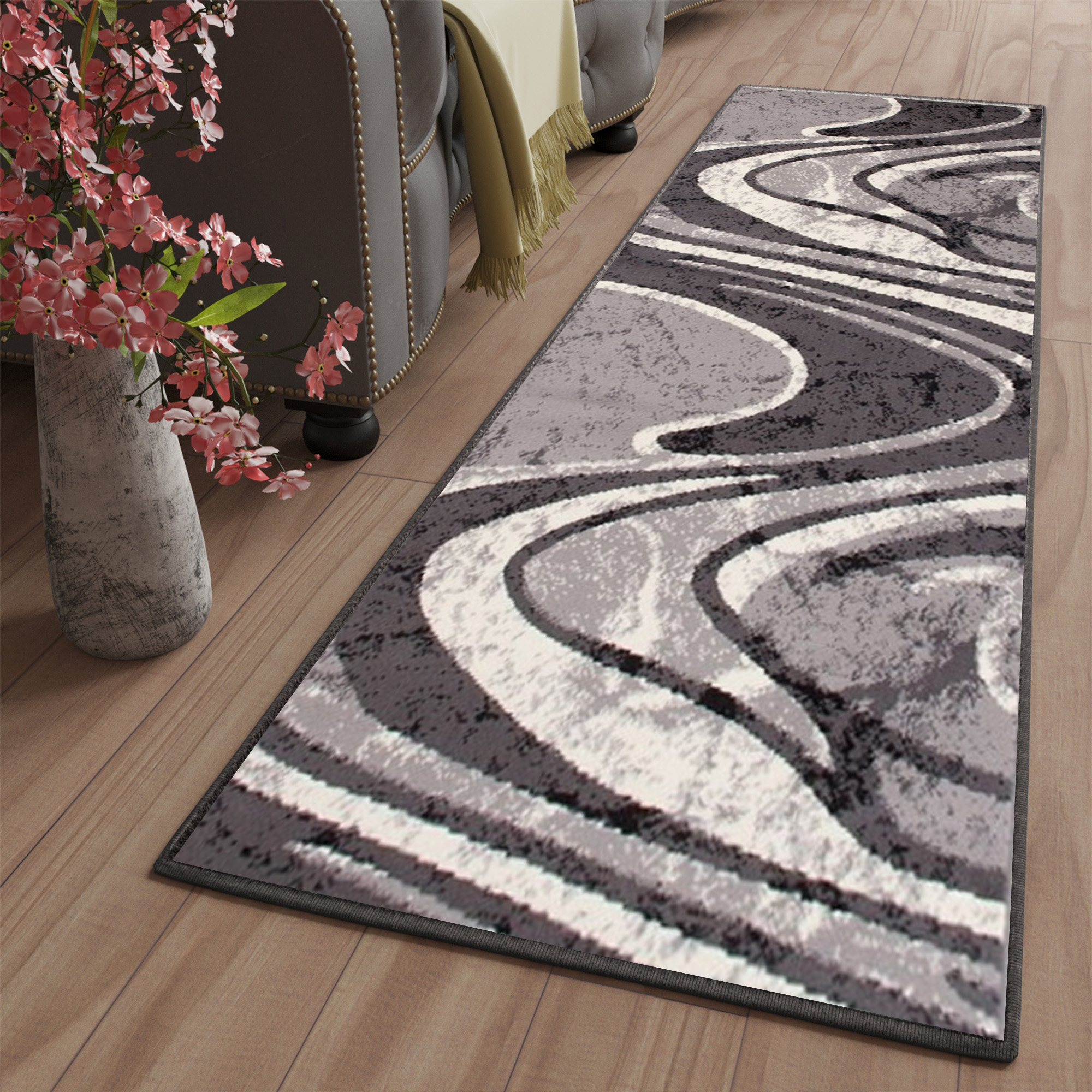 Tapis de couloir Dream Gris Moderne